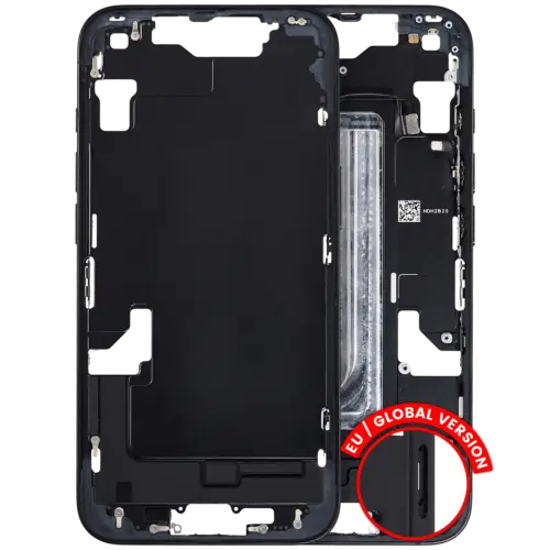 Mid-cadre châssis W/ Small Parts pour iPhone 16e / 17e (EU / Global Version) (Used OEM Pull: Grade C) (noir) – Image 3