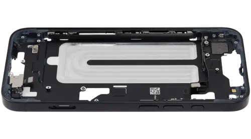 Mid-cadre châssis W/ Small Parts pour iPhone 16e / 17e (EU / Global Version) (Used OEM Pull: Grade C) (noir) – Image 7