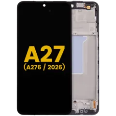 Bloc écran OLED avec cadre pour Samsung Galaxy A27 5G (A276 / 2026) (reconditionné) (toutes couleurs)