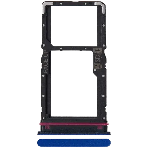 Sim Card Tray For Motorola Moto G37 (XT2625 / 2026) (Navy Blue)