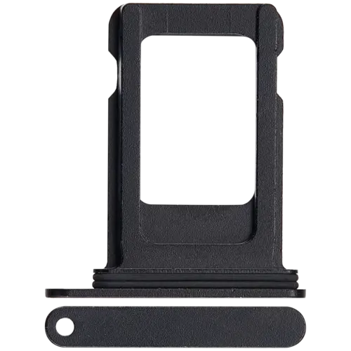 Single tiroir SIM pour iPhone 16e / 17e (noir)