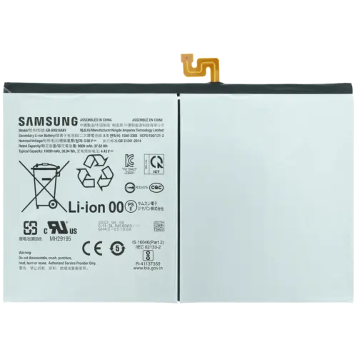 Replacement Battery For SAMSUNG GALAXY Tab S9 FE PLUS (Service Pack) (EB-BX818ABY)