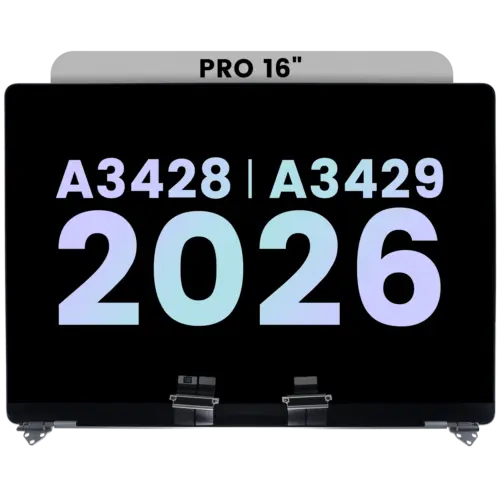 Complete LCD Display Assembly For MacBook Pro 16" A3428 / A3429 (2026) (Genuine OEM) (Silver)