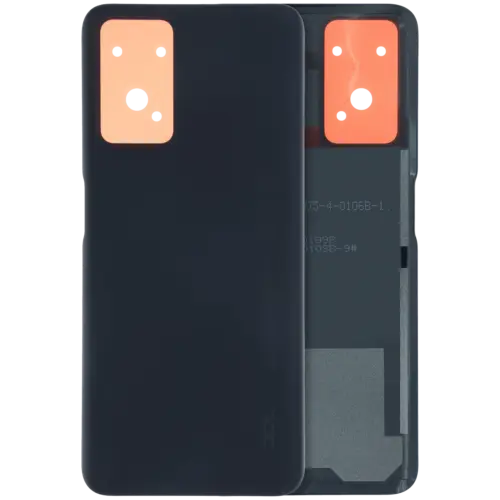 Back Cover Glass for Oppo A76 (2022) (Service Pack) (Glowing Black)