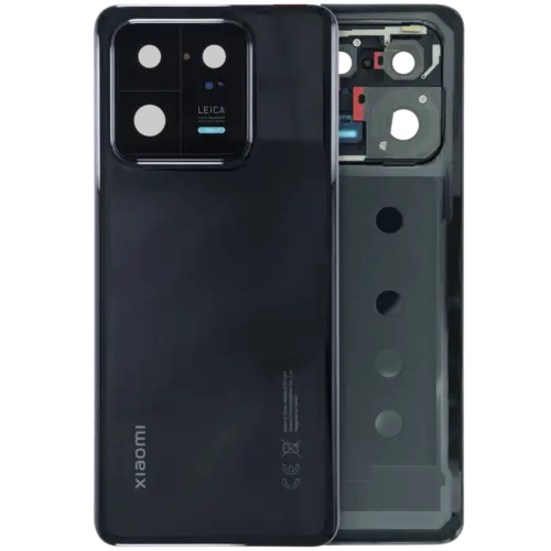 Back Cover Glass for Xiaomi 13 Pro (Service Pack) (Ceramic Black)