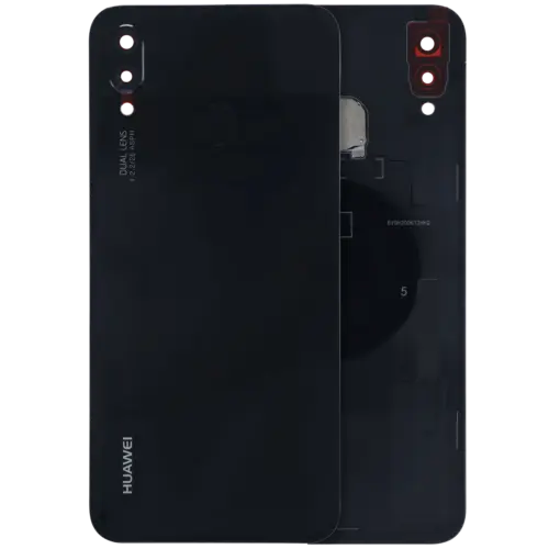 Back Cover Glass for Huawei P20 Lite (2018) (Service Pack) (Midnight Black)