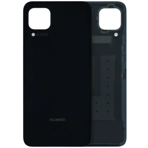 Back Cover Glass for Huawei P40 Lite (2020) (Service Pack) (Black)