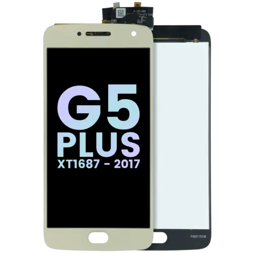 LCD Assembly Without Frame For Motorola Moto G5 Plus (XT1687 / 2017) (Genuine OEM) (Gold)