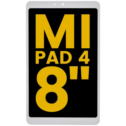 LCD Assembly Without Frame Compatible For Xiaomi Mi Pad 4 8'' (Refurbished) (White)