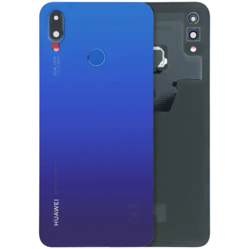 Back Cover Compatible For Huawei P Smart Plus (2018) (Genuine OEM) (Purple)