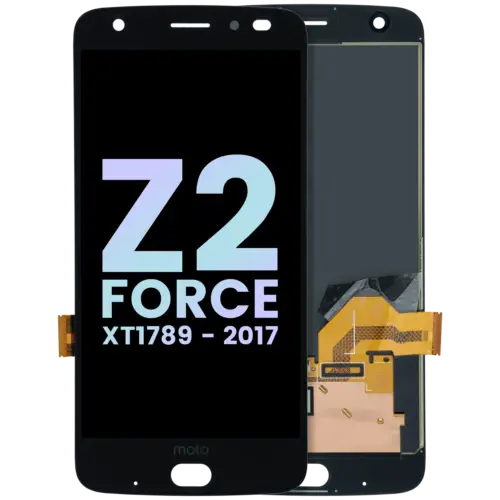 LCD Assembly Without Frame Compatible For Motorola Moto Z2 Force (XT1789 / 2017) (Genuine OEM) (Black)