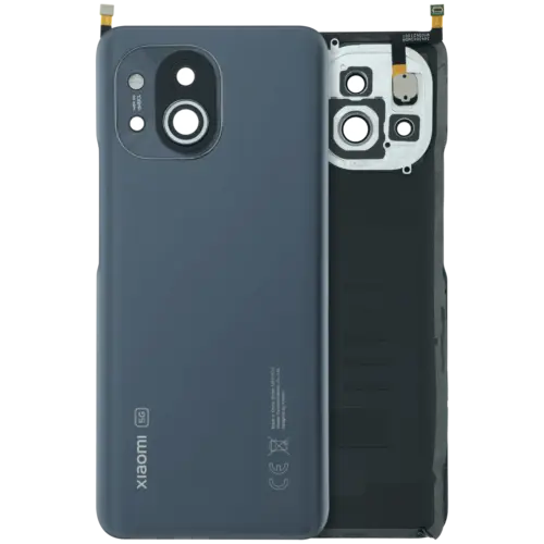 Back Cover Glass For Xiaomi Mi 11 (Genuine OEM) (Midnight Gray)