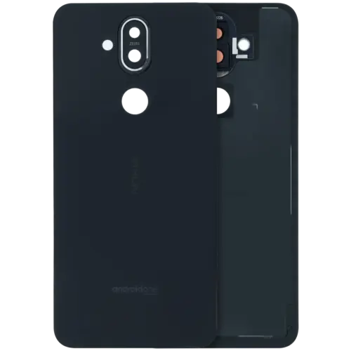 Back Cover Glass For Nokia 8.1 (Genuine OEM) (Blue)