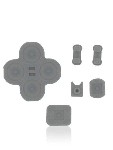 Rubber Conductive D-Pad Buttons (Left) Set For Nintendo Switch Joy Con Controller (6 Piece Set)