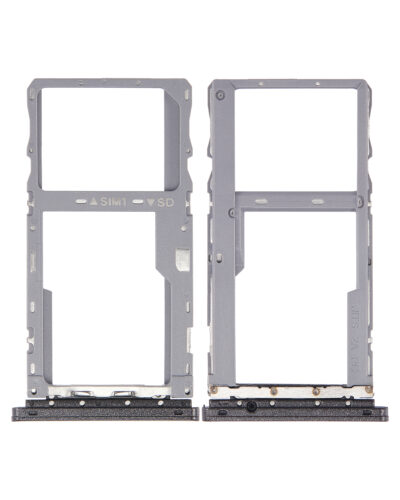 Tiroir pour carte SIM unique pour Alcatel 1V (5007 / 2020) (Noir Prime) – Image 2