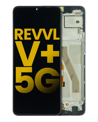 Écran LCD complet avec cadre pour T-Mobile Revvl V+ 5G (reconditionné) (toutes couleurs) – Image 3