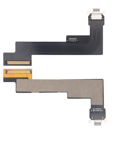 Charging Port Flex Cable For iPad Air 4 (WiFi Only) (Aftermarket Plus) (Sky Blue) – Image 3