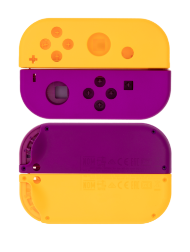 Coque de protection pour manette Joy-Con Nintendo Switch (rouge foncé / corail) – Image 2