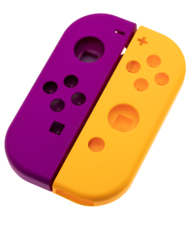 Coque de protection pour manette Joy-Con Nintendo Switch (rouge foncé / corail) – Image 4