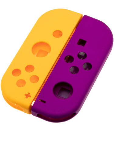 Coque de protection pour manette Joy-Con Nintendo Switch (rouge foncé / corail) – Image 5