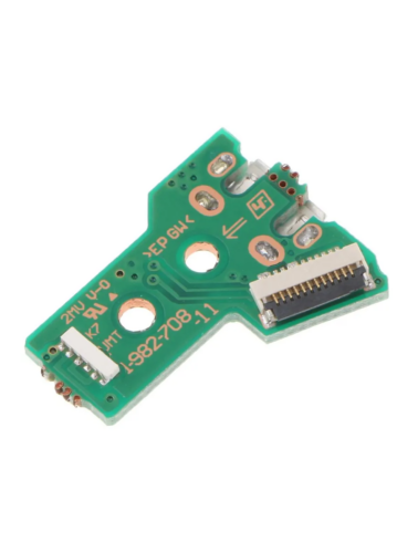 Micro USB connecteur de charge Board avec 12-Pin nappe pour PlayStation 4 Controllers (Version 1: JDS-050 / JDS-055) – Image 2