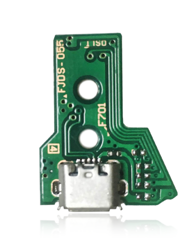 Micro USB connecteur de charge Board avec 12-Pin nappe pour PlayStation 4 Controllers (Version 1: JDS-050 / JDS-055) – Image 8