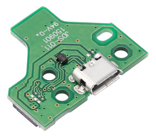 Carte de port de chargement micro USB avec câble flexible à 12 broches pour manettes PlayStation 4 (Version 2 : JDS-011) – Image 4