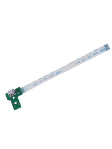Carte de port de chargement micro USB avec câble flexible à 12 broches pour manettes PlayStation 4 (Version 3 : JDS-030) – Image 3