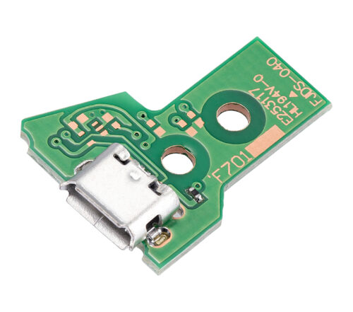 Micro USB Charging Port Board With 12-Pin Flex Cable for PlayStation 4 Controllers (Version 4: JDS-040) – Image 5