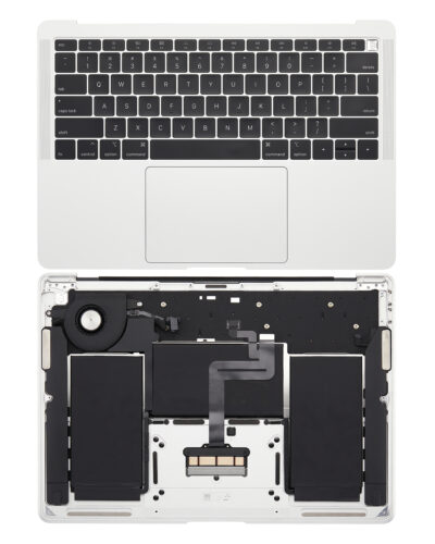 Top case avec batterie et clavier (ANSI US) pour MacBook Air 13" A1932 (2018-2019) (OEM New) (argent) – Image 2