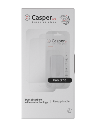 Casper Pro verre trempé pour iPhone XR / 11 (lot de 10) (Clear) – Image 3