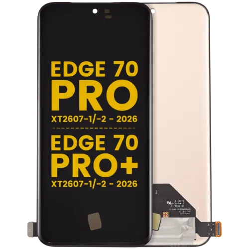 OLED Assembly Without Frame For Motorola Edge 70 Pro (XT2607-1/-2 / 2026) / Edge 70 Pro+ (XT2607-1/-2 / 2026) (Refurbished) (All Colors)