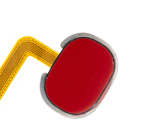 Lecteur d'empreintes digitales avec câble flexible pour Samsung Galaxy A20 (A205 / 2019) (Rouge) – Image 3