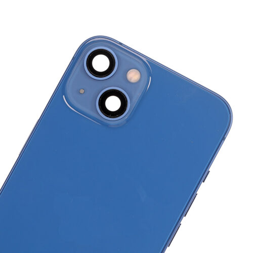 Back châssis W/ Small Parts pour iPhone 13 (US Version) (Used OEM Pull: Grade C) (bleu) – Image 4