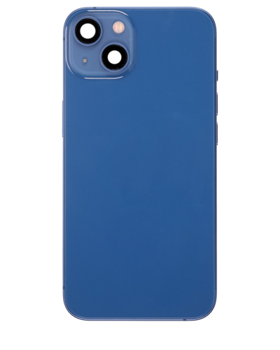 Back châssis W/ Small Parts pour iPhone 13 (US Version) (Used OEM Pull: Grade C) (bleu) – Image 3