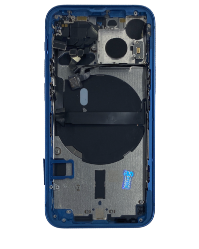 Back châssis W/ Small Parts pour iPhone 13 Mini (EU / Global Version) (Used OEM Pull: Grade B) (bleu) – Image 4