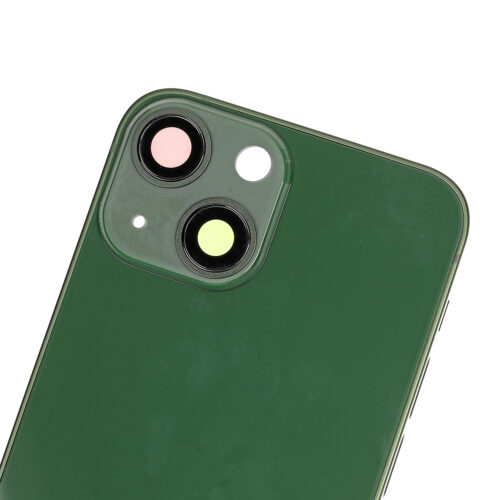 Back châssis W/ Small Parts pour iPhone 13 Mini (US Version) (Used OEM Pull: Grade C) (vert) – Image 5