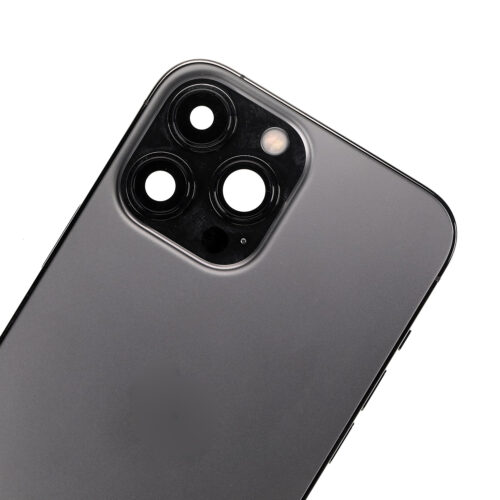 Coque arrière avec petites pièces pour iPhone 13 Pro (version UE/globale) (pièce d'origine d'occasion: grade B) (graphite) – Image 5