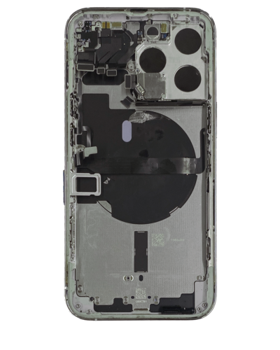 Coque arrière avec petites pièces pour iPhone 13 Pro (version UE/globale) (pièce d'origine d'occasion: grade B) (vert alpin) – Image 4