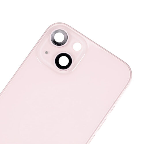 Back Housing W/ Small Parts For iPhone 13 (EU / Global Version) (Used OEM Pull: Grade A) (Pink) – Image 5