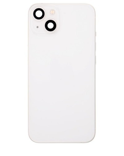 Back Housing W/ Small Parts For iPhone 13 (EU / Global Version) (Used OEM Pull: Grade A) (Starlight) – Image 3