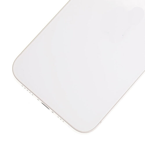 Back Housing W/ Small Parts For iPhone 13 (EU / Global Version) (Used OEM Pull: Grade A) (Starlight) – Image 6