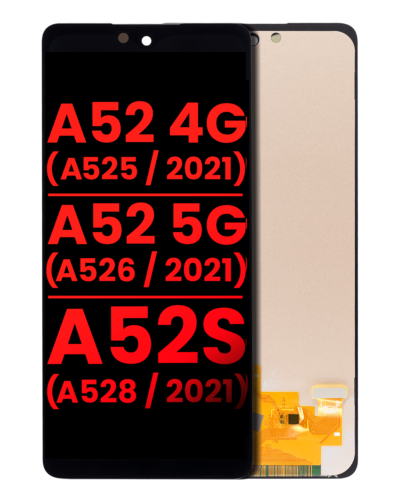 OLED Assembly Without Frame For Samsung Galaxy A52 4G (A525 / 2021) / A52 5G (A526 / 2021) / A52S 5G (A528 / 2021) (6.36") (Aftermarket Plus) (All Colors)