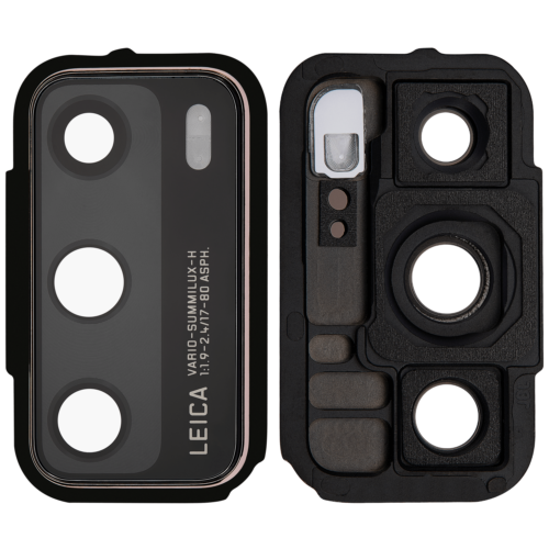 Objectif de caméra arrière avec support pour Huawei P40 (Or rose) – Image 2