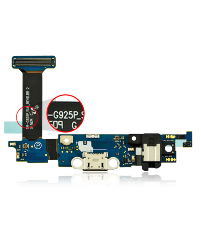 Charging Port Flex Cable For Samsung Galaxy S6 Edge (G925P) (Sprint)