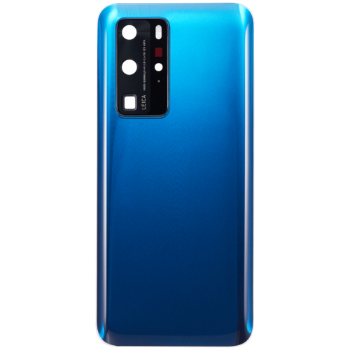 Coque arrière en verre avec objectif pour Huawei P40 Pro (Bleu Océan Profond) – Image 3