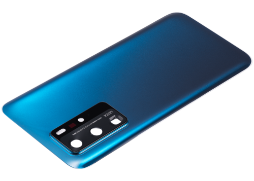 Coque arrière en verre avec objectif pour Huawei P40 Pro (Bleu Océan Profond) – Image 5