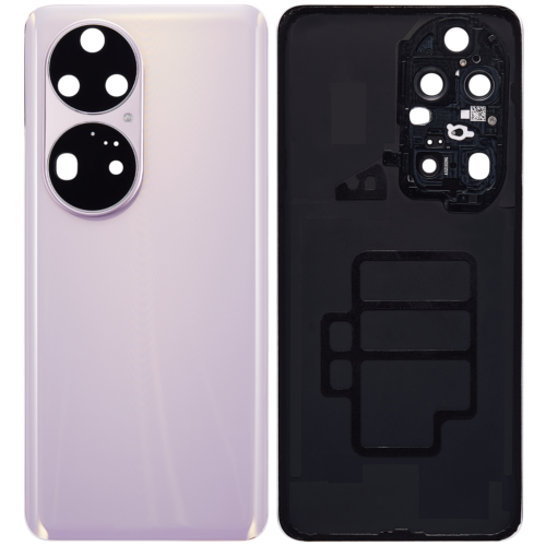 Cache arrière verre avec lentille de caméra pour Huawei P50 Pro (Charm Pink) – Image 2