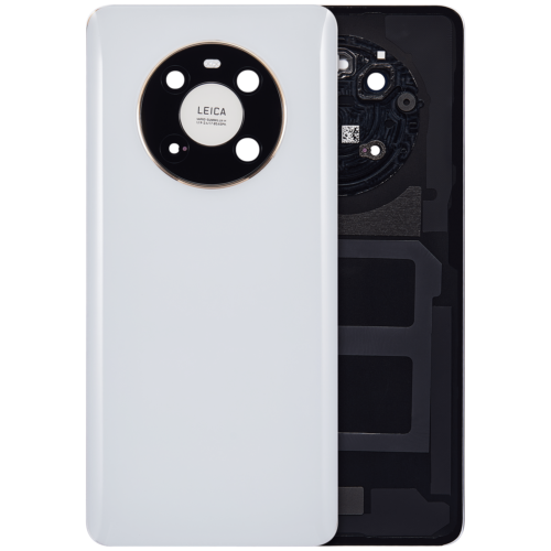 Back cover Glass With Camera Lens For Huawei Mate 40 (White)