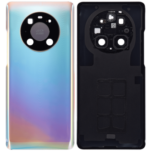 Cache arrière verre avec lentille de caméra pour Huawei Mate 40 Pro (Mystic Silver) – Image 2
